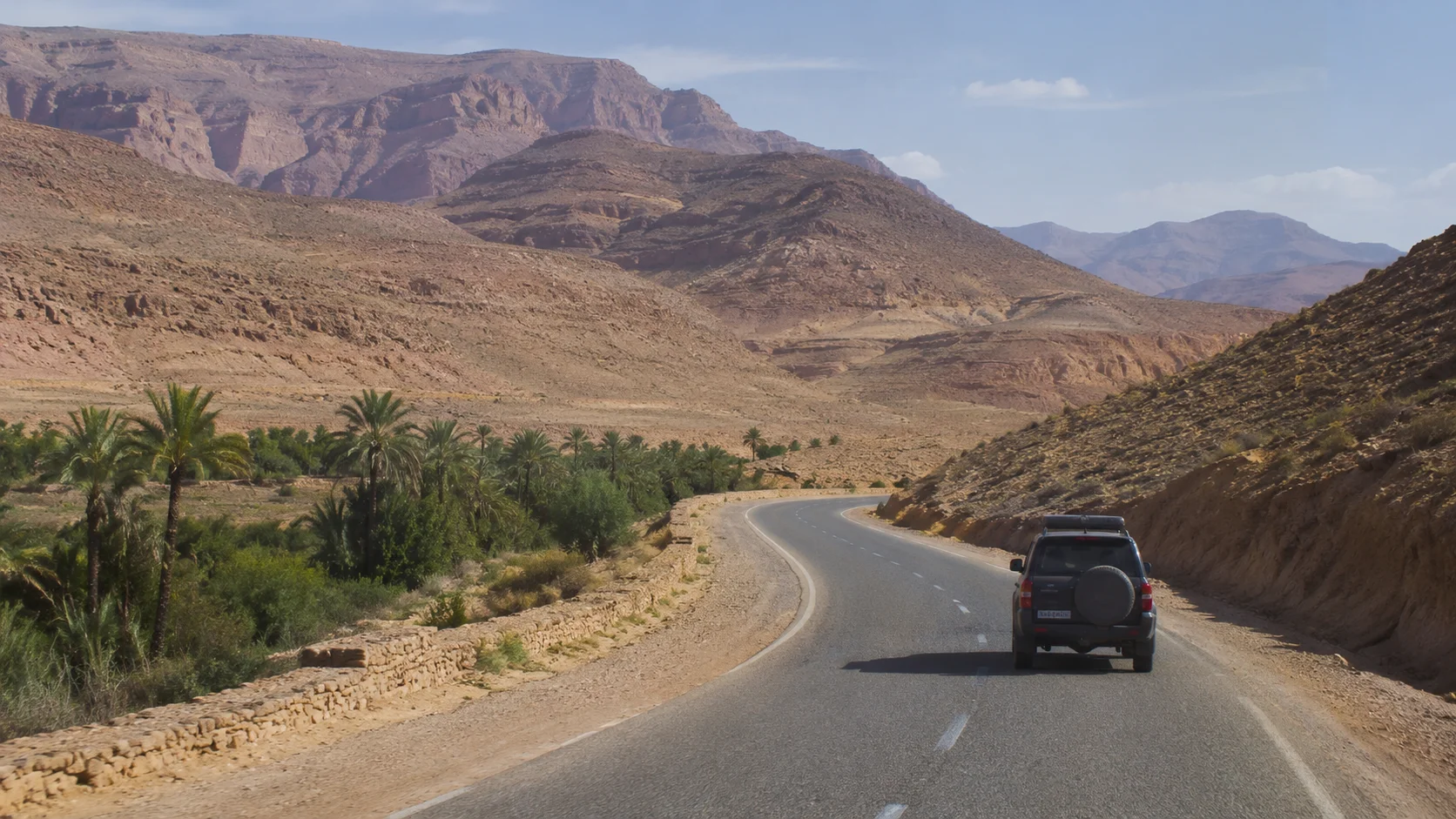 Costo de viaje por carretera en Marruecos