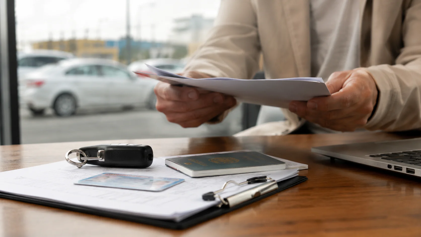 documentos para alquilar un coche en Fez