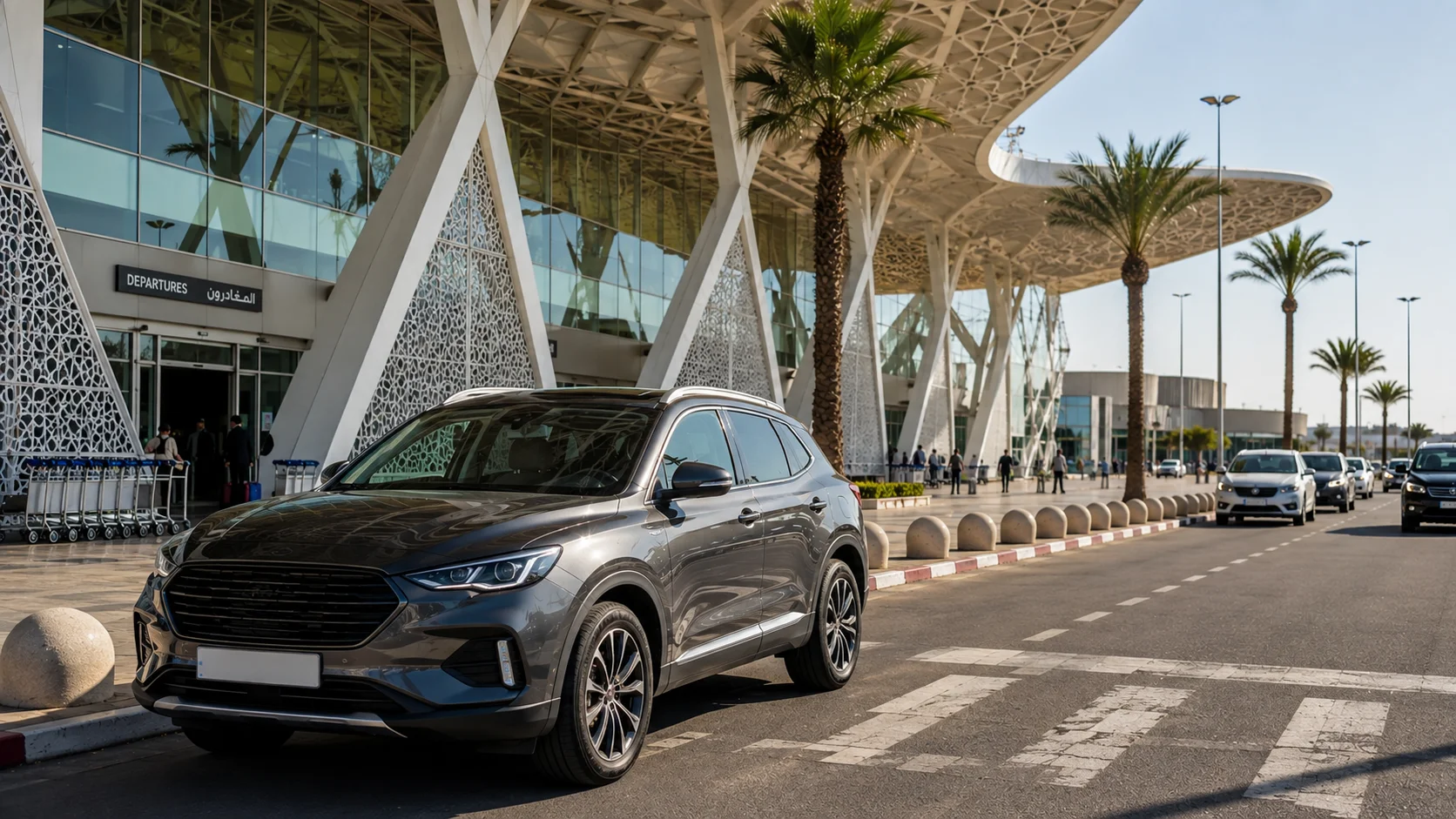 Fes Airport autohuur vertraagde vlucht