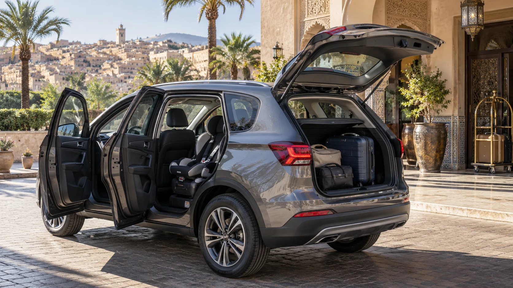 Fes autohuur met bagage